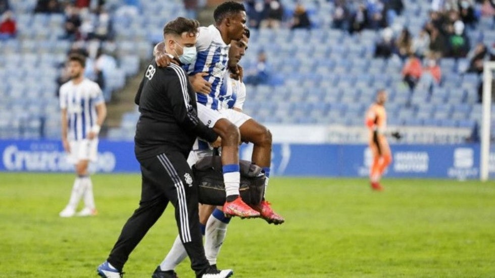 Israel Peter se perderá como mínimo los dos próximos partidos por un edema en el bíceps