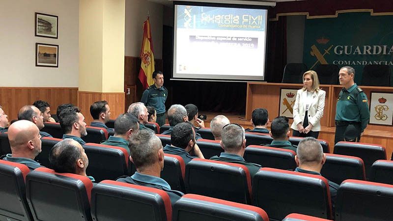 La Guardia Civil establece un dispositivo especial de seguridad en la campaña agrícola con 40 agentes de refuerzo