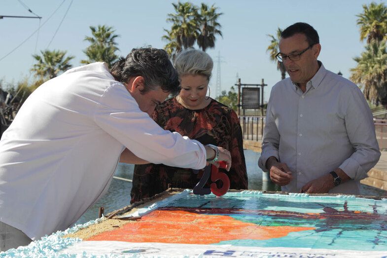 Caraballo invita a disfrutar del Muelle de las Carabelas en el 25 aniversario de su apertura