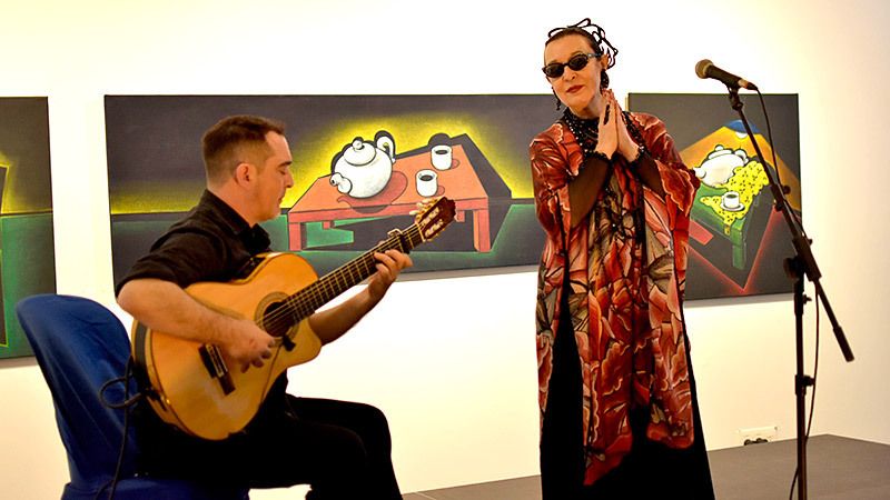Martirio y Raúl Rodríguez enmarcan la obra de Buly en la Sala de la Provincia