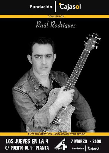 Raúl Rodríguez abre el ciclo ‘Los Jueves en la Cuarta’ de Cajasol