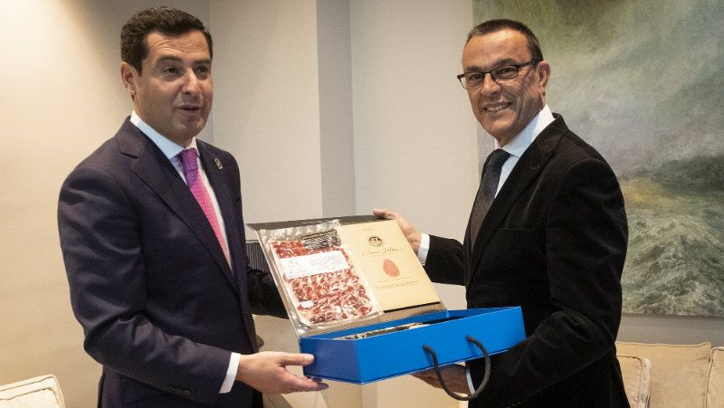 Caraballo le pide a Moreno que aborde los proyectos que aprobó la Junta cuando gobernaba Susana Diaz