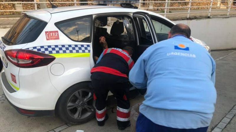 Acaba en el hospital tras recibir una paliza de un hombre que le acusó de haberle provocado daños en su finca 