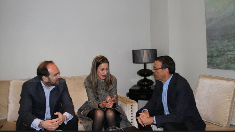 Primer encuentro institucional de Bella Verano con Ignacio Caraballo
