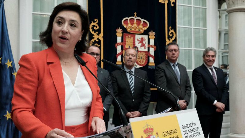 'Que no le extrañe a la gente que se le puedan pedir explicaciones sobre su salida a la calle', recuerda la delegada del gobierno andaluz