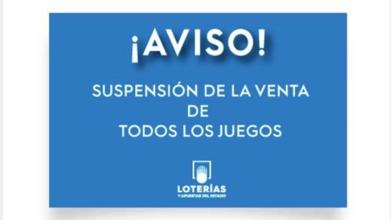 Aplazados los sorteos de Lotería y Apuestas del Estado desde el lunes y se mantienen con normalidad los del Euromillón del martes y el viernes