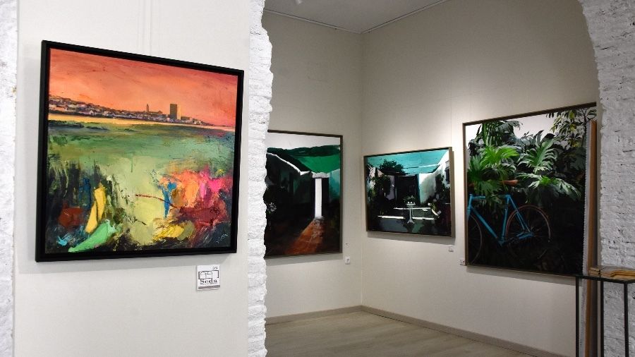 Juan Galán, Dani Franco, Andrés Moreno y Juan Vázquez exponen en Ayamonte