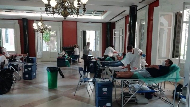 La macrocolecta de sangre de la Casa Colón logra en dos días casi 400 donaciones