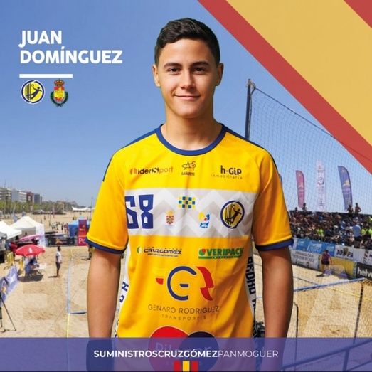  Juan Domínguez, cadete del PAN Moguer, convocado por la Selección Española Juvenil