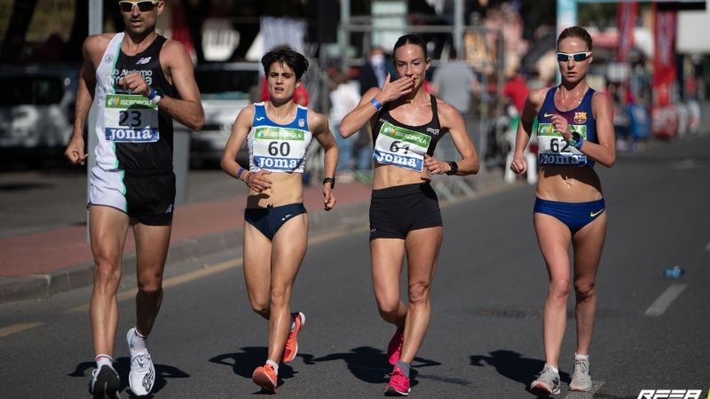 Laura García-Caro, bronce, sigue abonada al podio en el Nacional de 20 kilómetros marcha