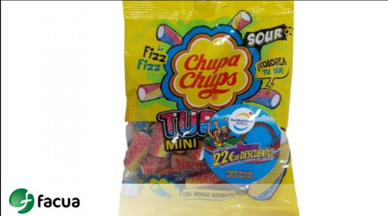 Ordenan la retirada del mercado de unos caramelos de goma de la marca Chupa Chups