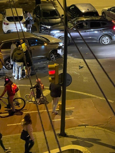 El semáforo con más accidentes de Huelva