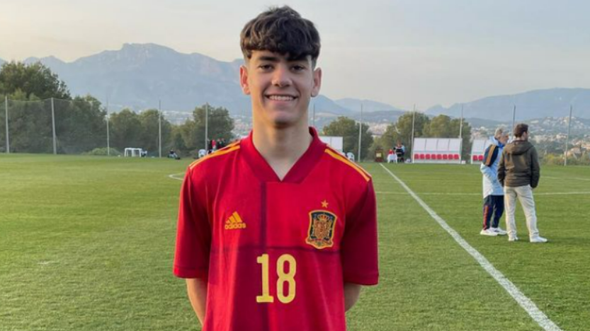 El valverdeño Iván Corralejo se medirá a Suiza, Ghana y Serbia con la Selección Española Sub-16