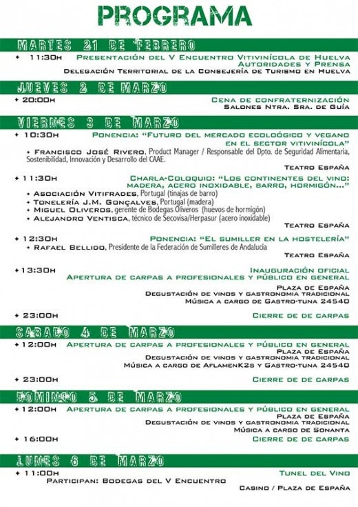 Los planes en Huelva que no te puedes perder este fin de semana