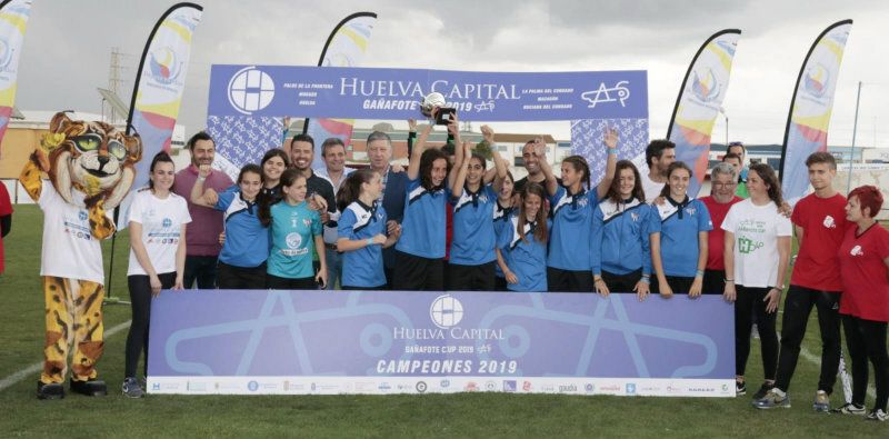 El Sporting Huelva conquista la Gañafote Cup en categoría femenina y el Alhaurín de la Torre en alevines