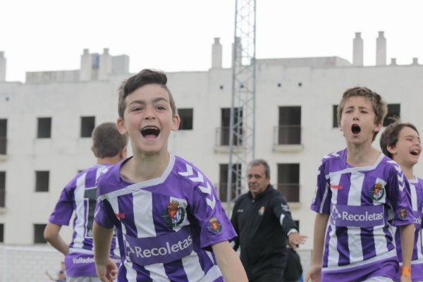 El Betis, campeón benjamín de la Huelva Capital Gañafote Cup tras vencer al Valladolid