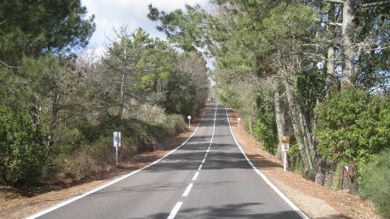 Diputación invierte 650.000 euros en la mejora de diversas carreteras de la Sierra