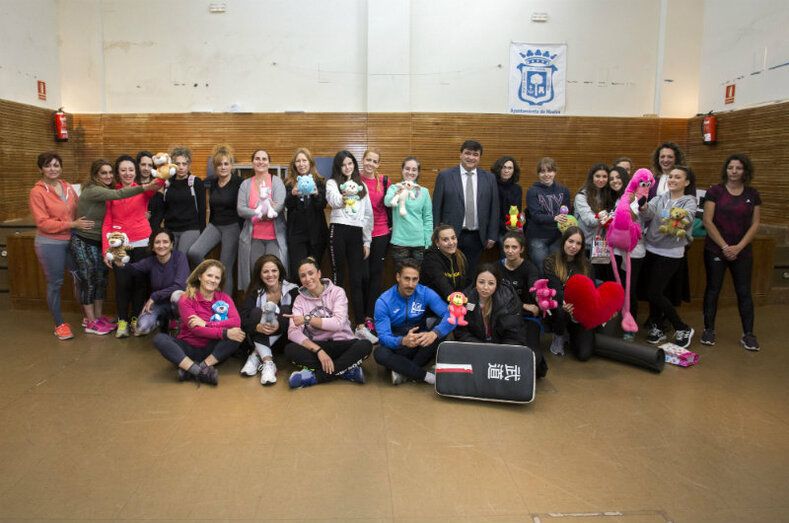 Yohanna Alonso ya imparte en Huelva un repleto curso de Defensa Personal para Mujeres