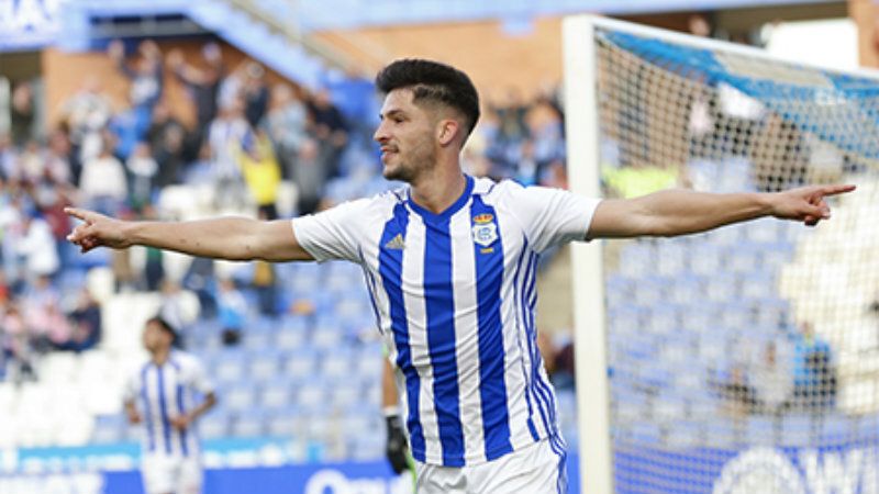 Caye Quintana ya es el segundo máximo goleador histórico del Recre en Segunda B