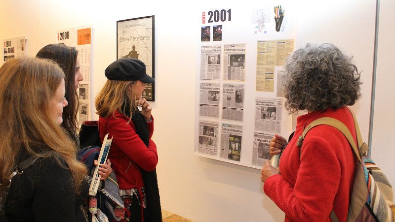 Edita muestra en la Sala de la Provincia sus 25 años en la edición independiente