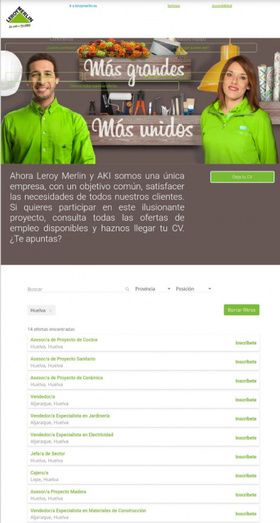 Leroy Merlín oferta 14 puestos de trabajo en sus tiendas de Huelva y Aljaraque
