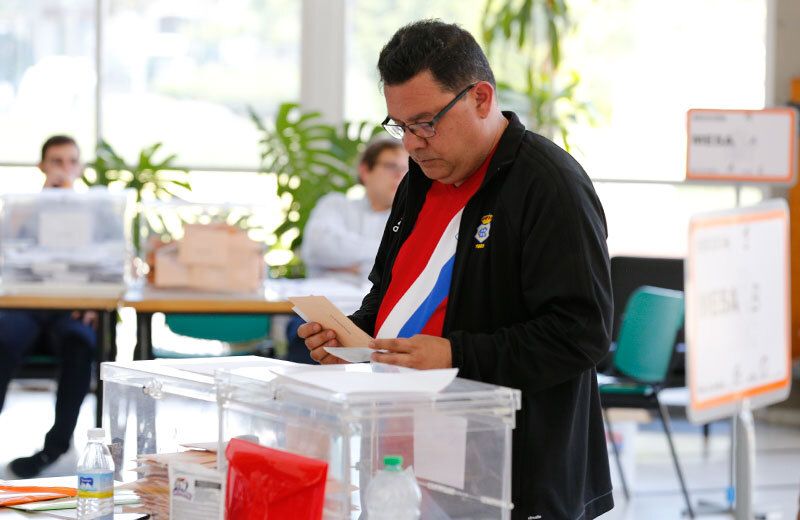 Huelva, a la cola de la participación