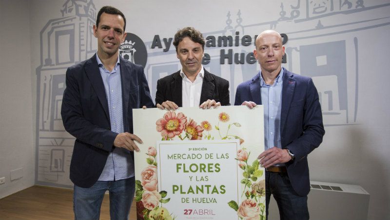 La Plaza de la Constitución acoge el II Mercado de Flores y Plantas