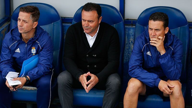Salmerón puede igualar este domingo la racha de Fuertes, la mejor sin perder de un técnico en la historia del Recre