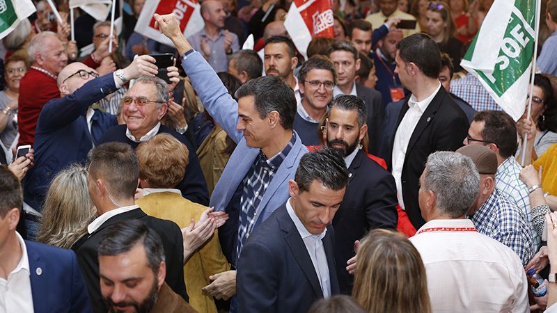'Súper mitin' socialista en Los Desniveles