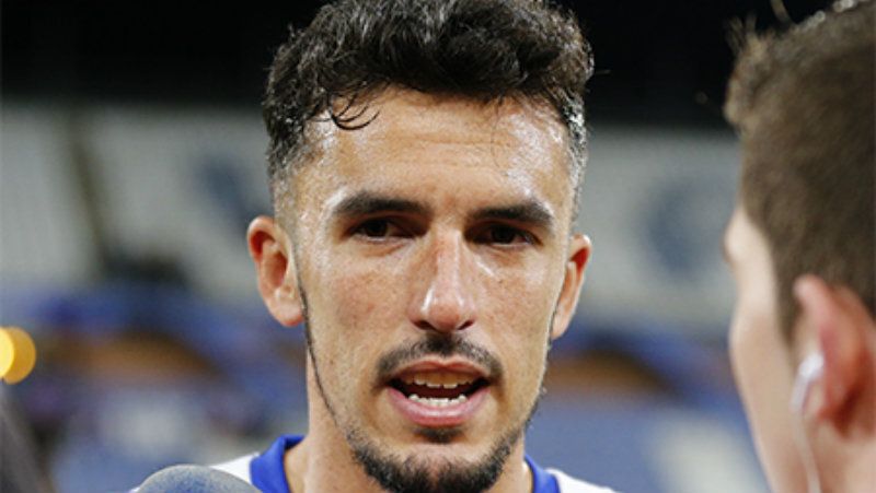 Alberto Quiles: 'Me pisan el tobillo entero y el árbitro ha acertado con el penalti'