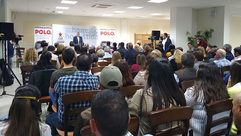 Polo presenta ante sus seguidores una candidatura 'comprometida' con Cartaya