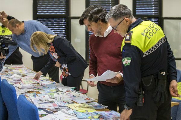 Dos mil escolares en el concurso de dibujo de la Campaña de Educación Vial