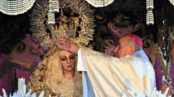 La Virgen de la Victoria celebra un Septenario Doloroso de rogativas por el cese del Covid