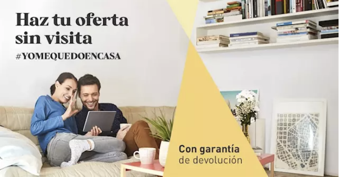 Servihabitat ofrece a sus clientes reservar una vivienda sin visita previa