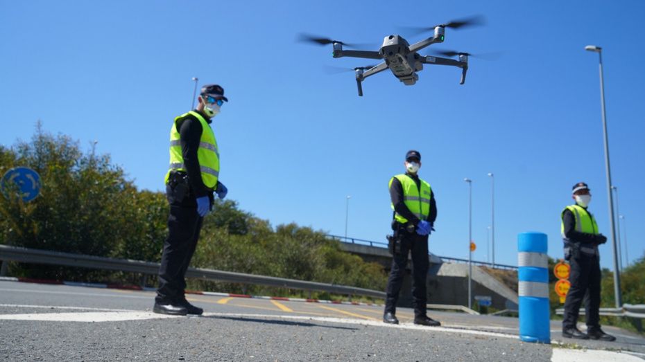 Ayamonte incorpora drones al servicio de vigilancia en los accesos al municipio