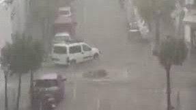 El aviso amarillo continúa este martes en la zona de Aracena