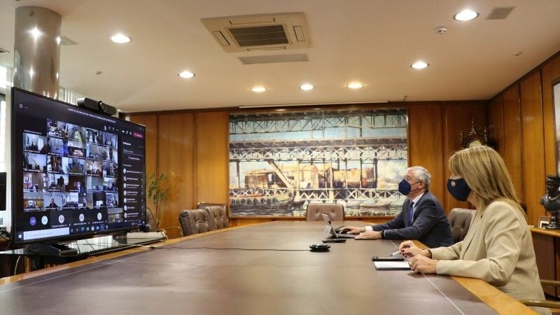 Pilar Miranda asiste al Comité de Distribución del Fondo de Compensación Interportuario