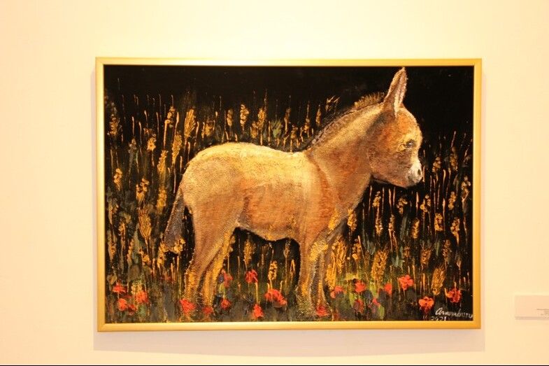 Medio centenar de artistas plásticos interpretan 'El Rocío en Platero y yo'