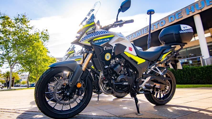 Diez nuevas motos para la Policía Local de Huelva