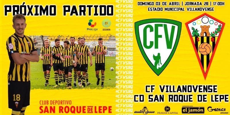 El San Roque de Lepe busca el ‘sorpasso’ en Villanueva