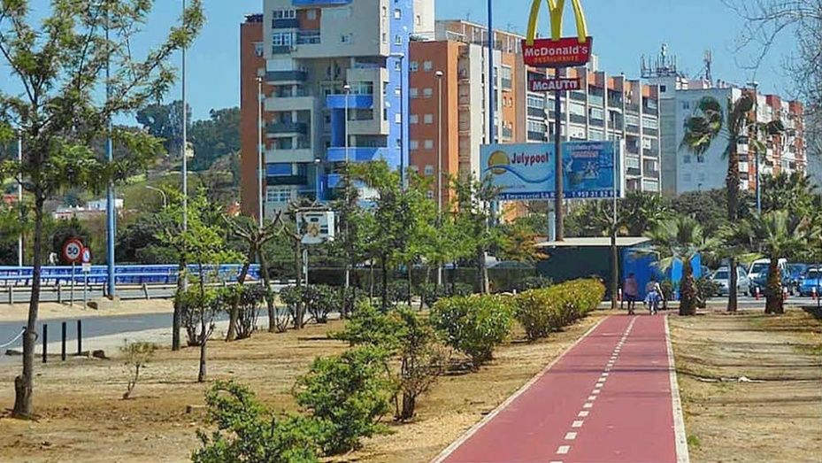 Las estaciones de tren y autobús conectarán con la Universidad de Huelva por carril bici
