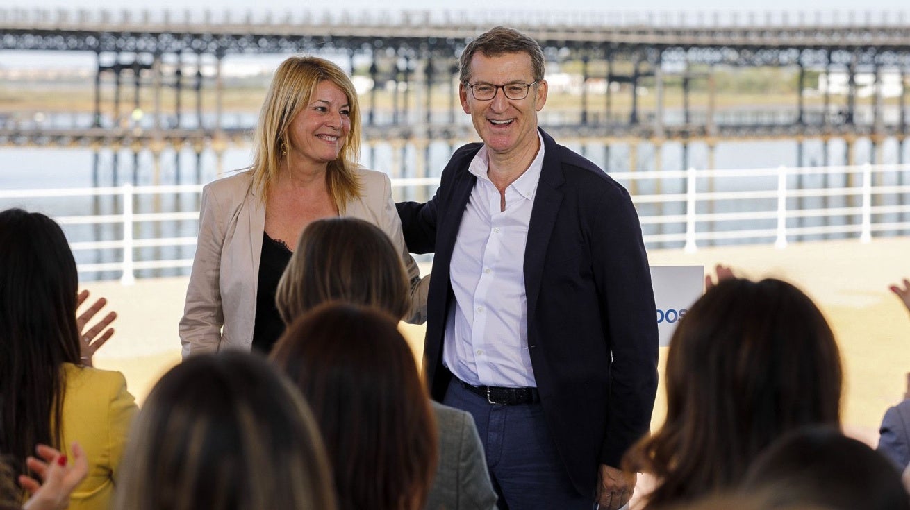 Miranda reclama a Feijoó infraestructuras para Huelva: 'Tú nos tienes que escuchar'