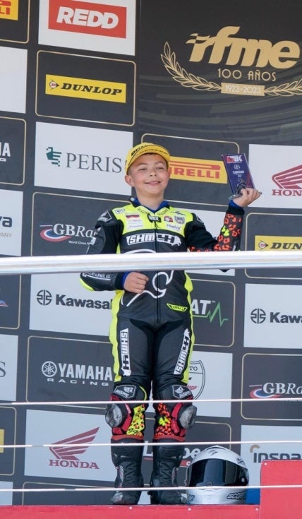 Mateo Marulanda logra para el SHM44 un podio en Jerez