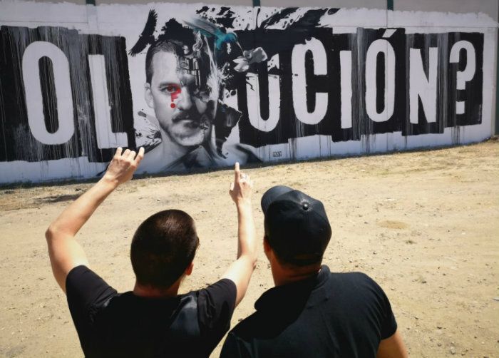 Coque Malla, ante la obra de Man o Matic: “Es como visitar por primera vez la torre Eiffel”