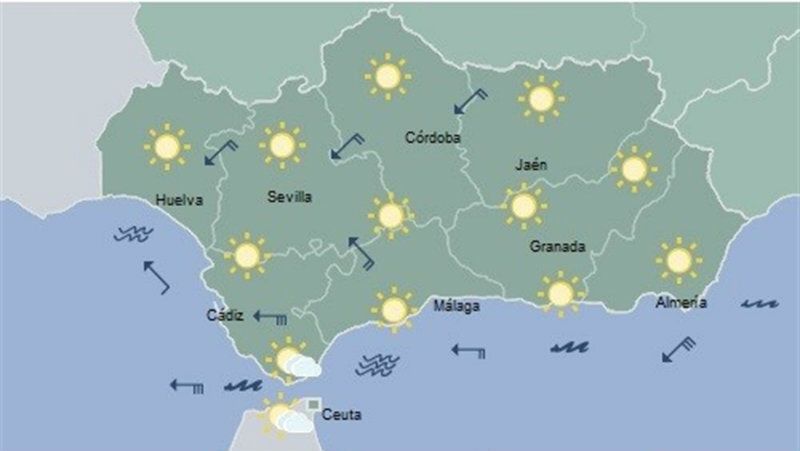 Las temperaturas máximas se moderarán a mediados de semana