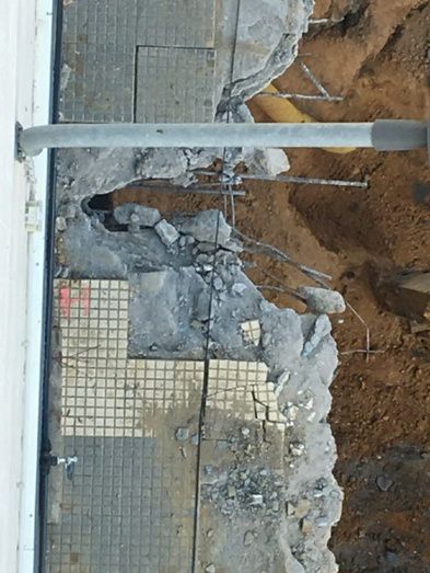 Indignación en los vecinos por las obras de la calle Castilla: grietas e inaccesibilidad