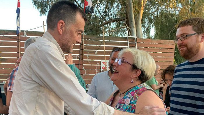 Maíllo pide el voto para Adelante Huelva y para Unidas Podemos para defender Doñana de especuladores