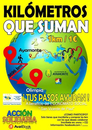 Campaña solidaria 'Kilómetros que suman' del Ayuntamiento de Ayamonte