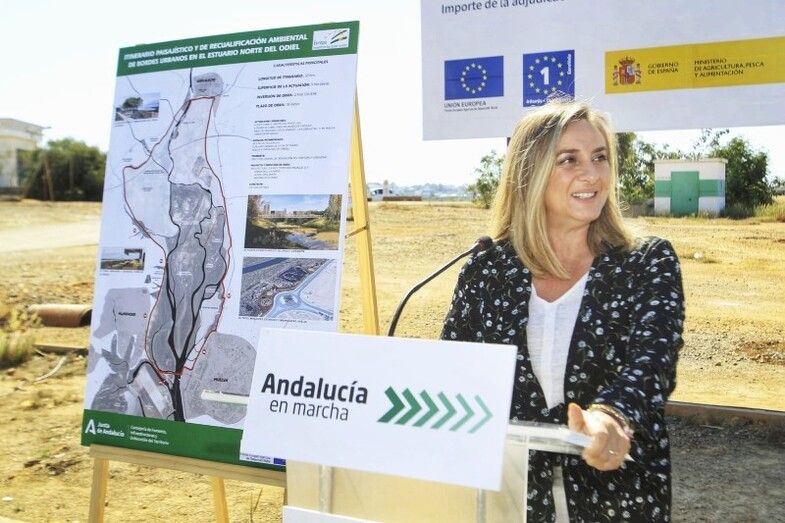 El itinerario paisajístico del estuario del río Odiel que unirá Aljaraque, Gibraleón y Huelva estará listo en otoño de 2022
