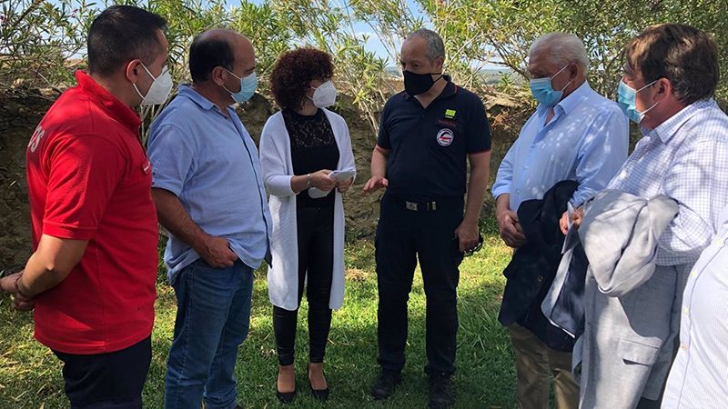 Renovado el acuerdo de colaboración transfronteriza entre el Consorcio de Bomberos y los Bombeiros de Barrancos